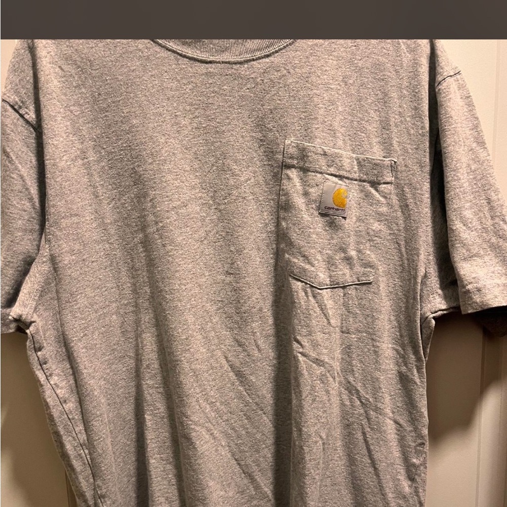 Carhartt Heather Gray Short Sleeve Tee